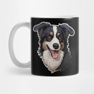 Cute Border Collie Dogs Funny Border Collie Mug